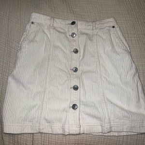 White Abercrombie skirt